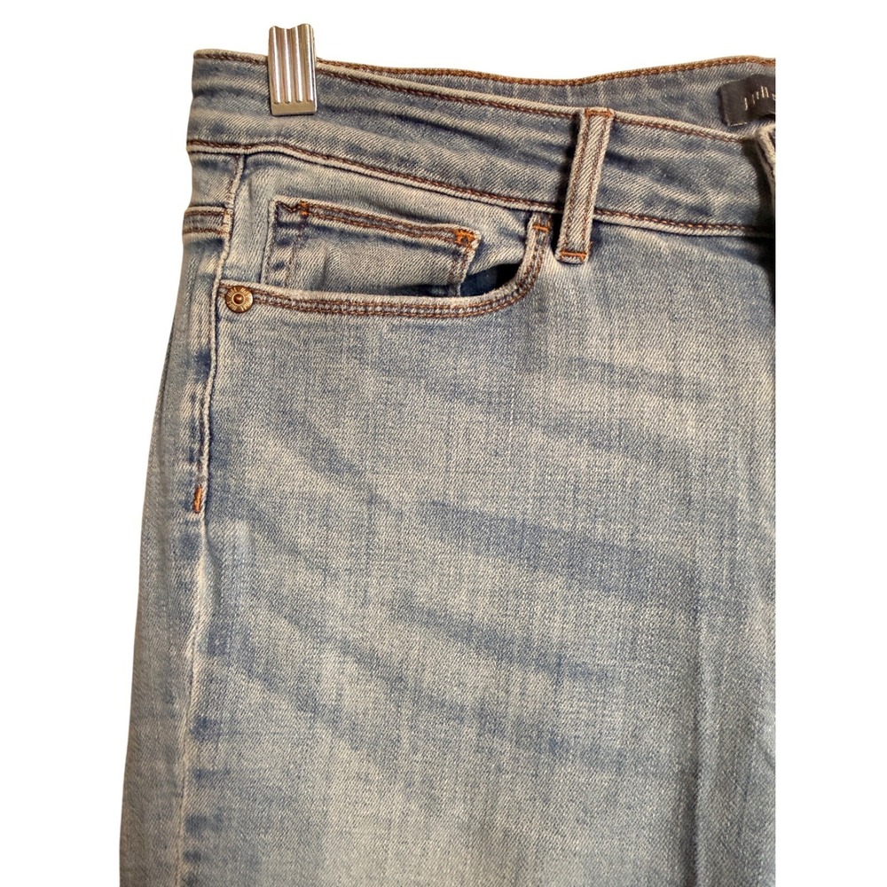 Casual Office Everyday JJill Boyfriend Ankle Straight Leg Jeans Size 8 - Picture 6 of 12
